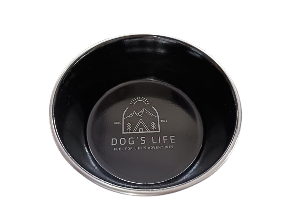 Dogs Life Fuel For Adventure Stainless Steel Bowls