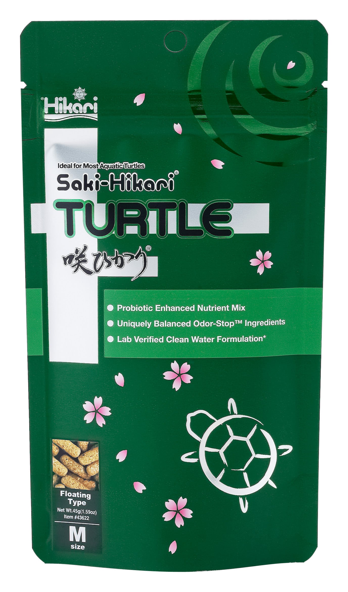 Hikari Saki Floating Turtle Sticks 200g