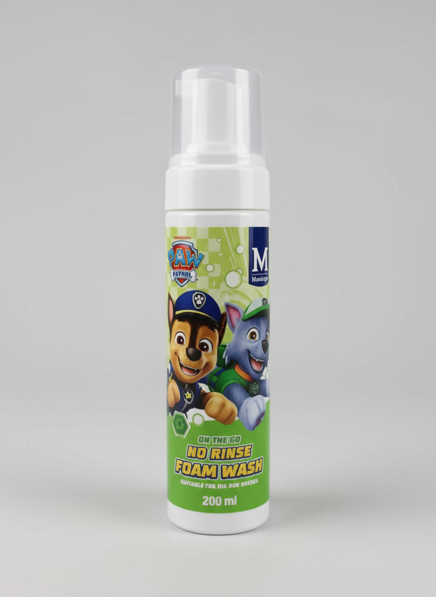 Montego Paw Patrol Chamomile & Lavender Foam Rinse Wash 200ml