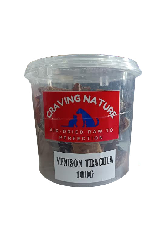Craving Nature - Venison Trachea 100g Tubs