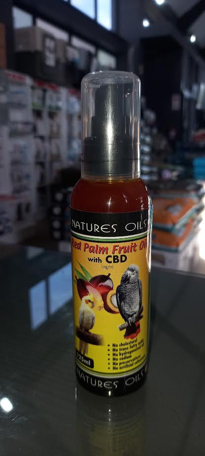 Natures Oil Red Palm Fruit Oil With CBD 125ML
