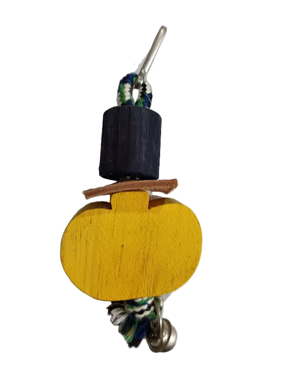 Wooden Bird Toy - Apple