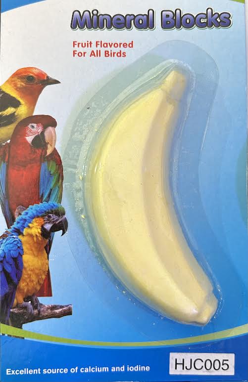 Fruit Flavored Mineral Blocks for Birds