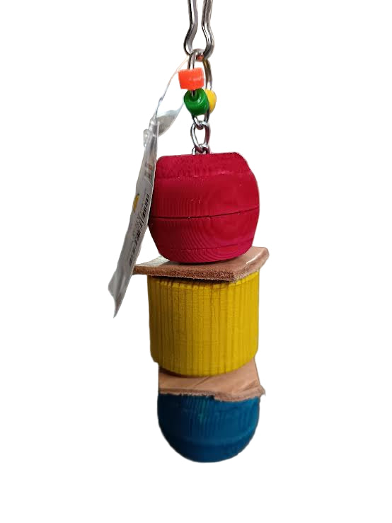 Mini Bits & Barrel bird toy