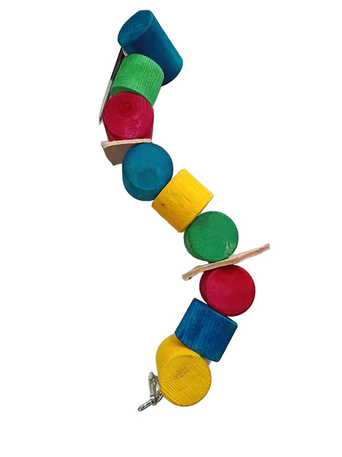 Wooden Bird Toy - Snake