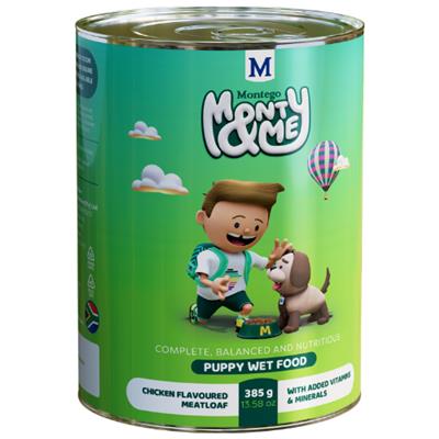 Montego Monty & Me Puppy Wet Food 385g