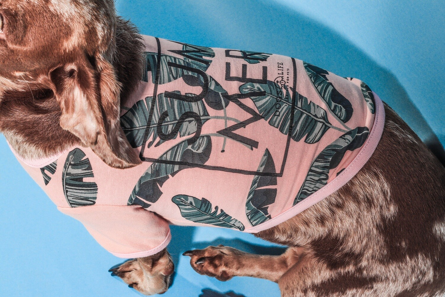 Dogs Life Summer Tee - Pink