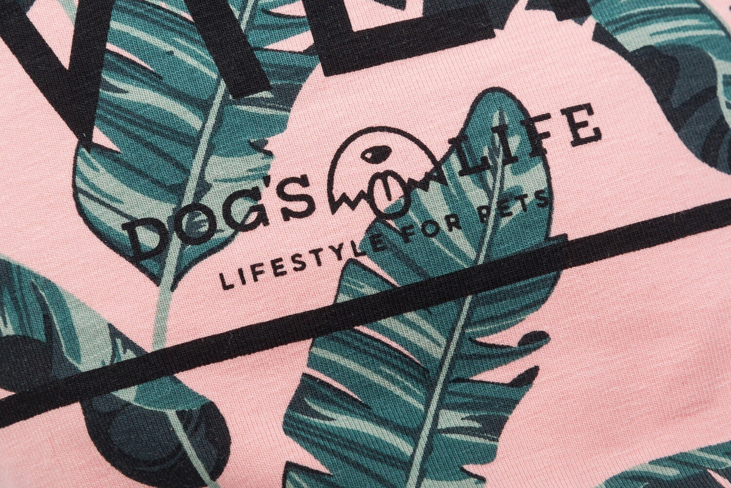 Dogs Life Summer Tee - Pink