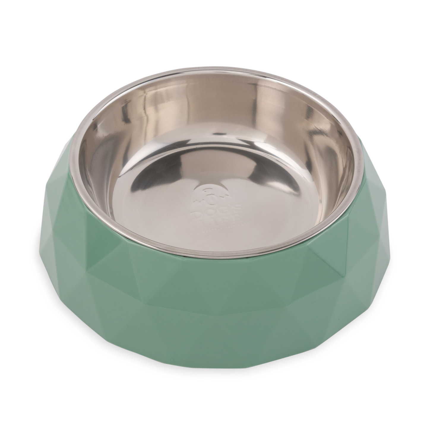 Dog's Life Diamond Melamine Stainless Steel Bowls