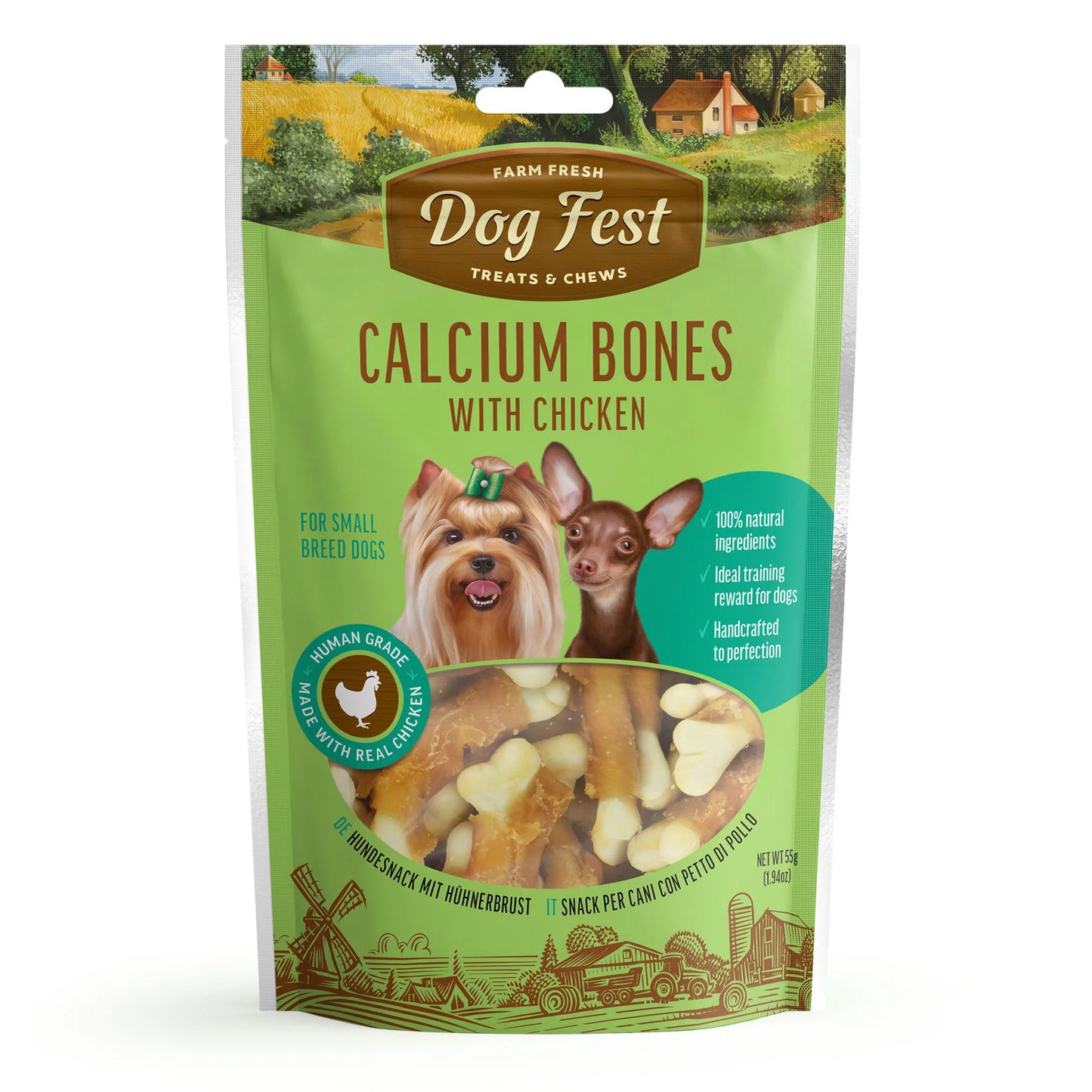 Dog Fest Calcium Bones - Small Dog