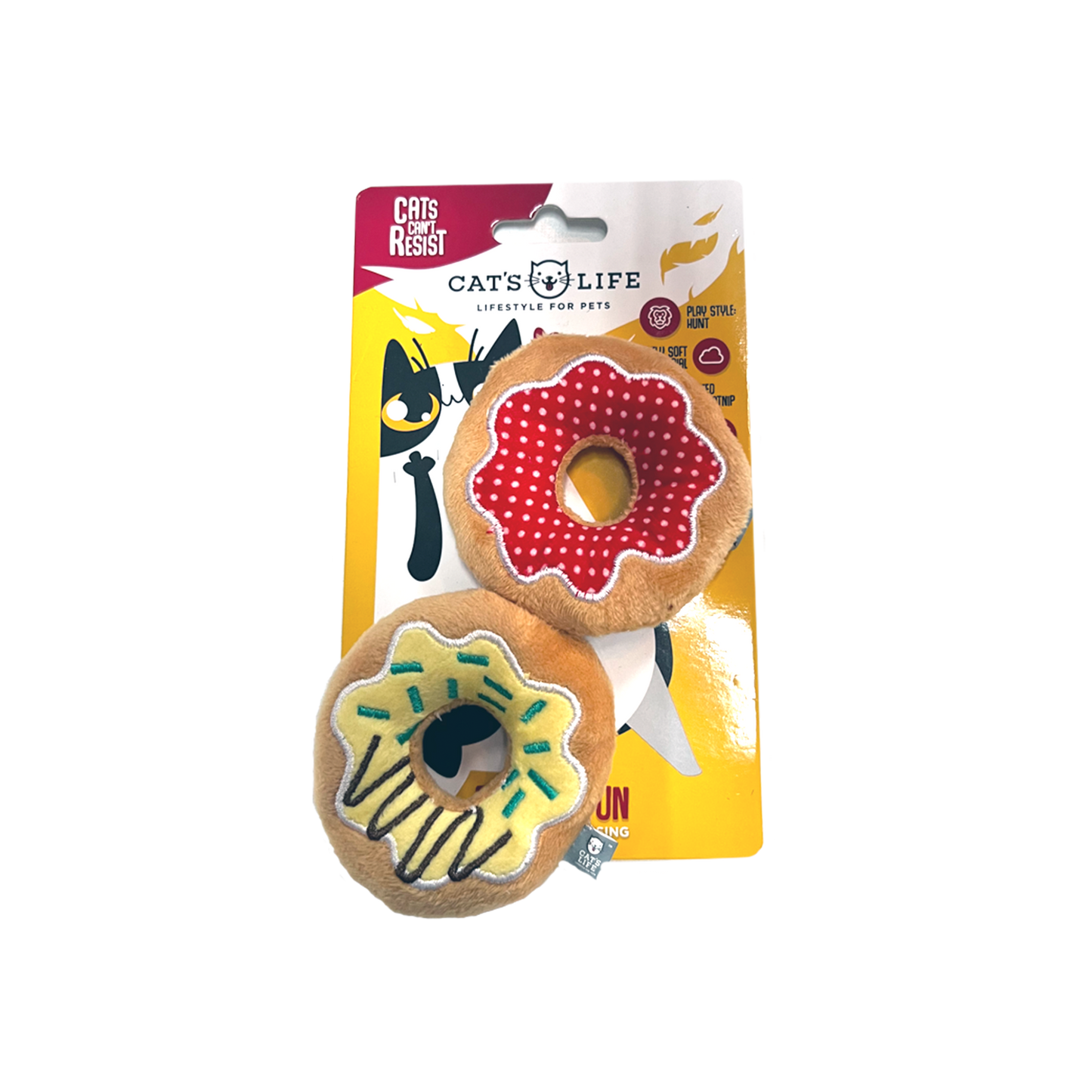 Cat Toy Yum Donuts Combo