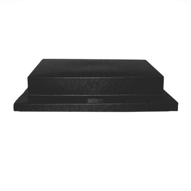 Black Grain Canopy 18" x 9"