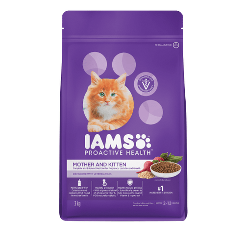 Iams Mother & Kitten