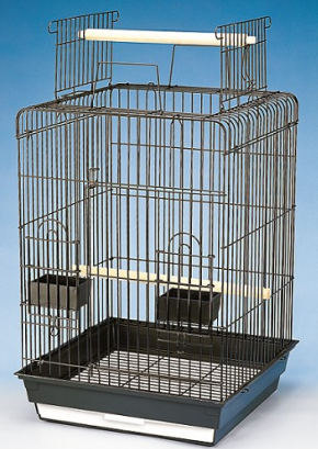 Square Deluxe Cockatiel Cage