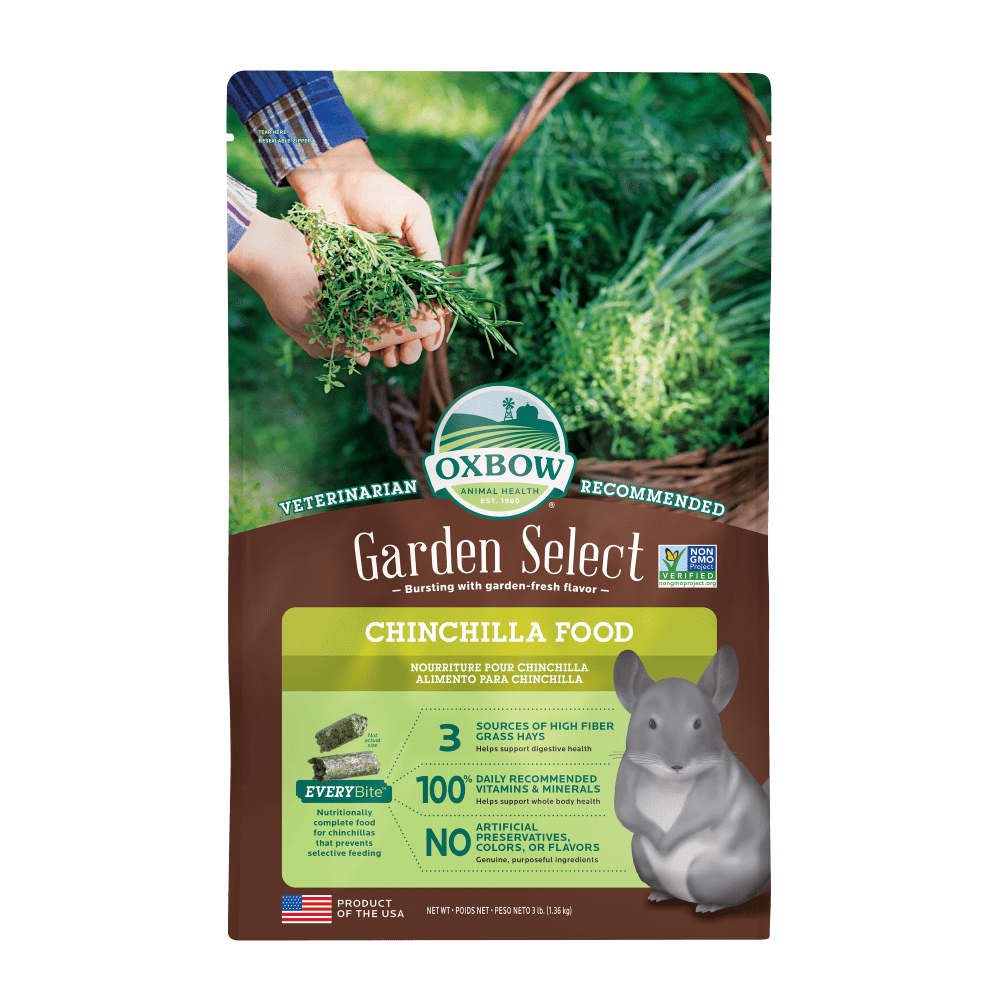 Oxbow Garden Select Chinchilla Food - 1.36kg