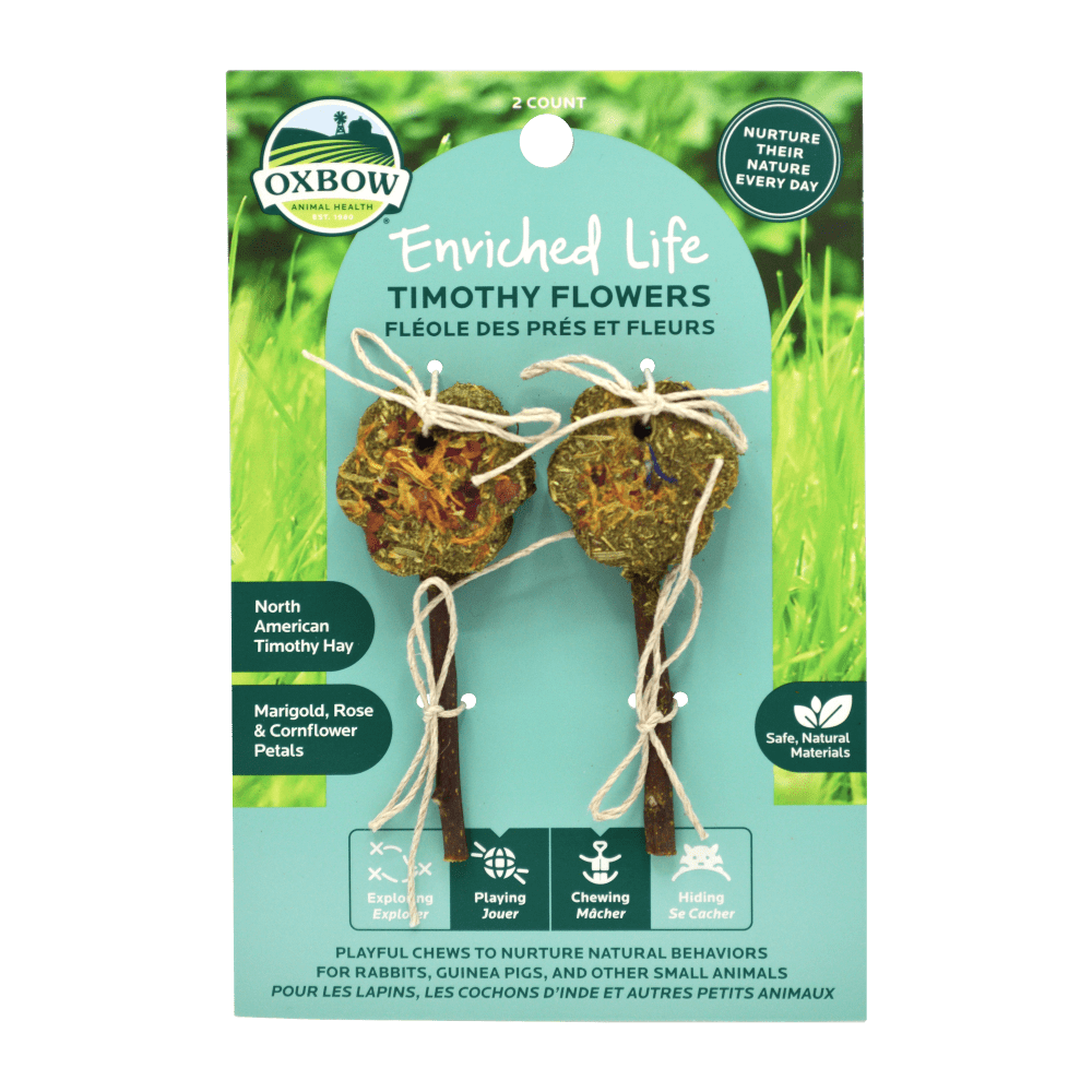Oxbow Enriched Life Timothy Flowers - 2pck