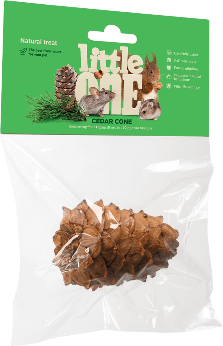 Little One Cedar Cone Treat 1PC