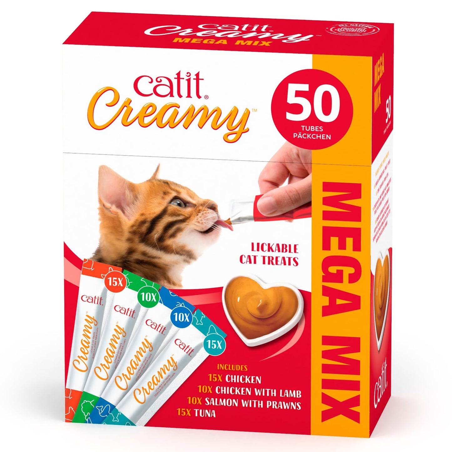 Catit Creamy Lickable Treat - Singles