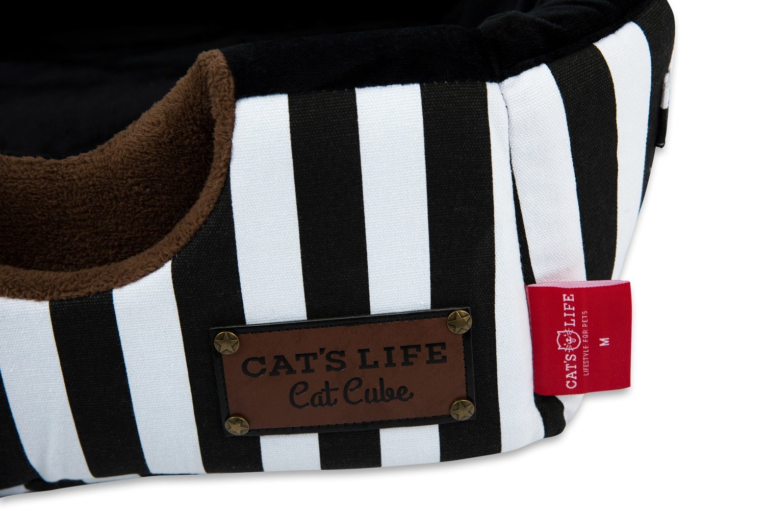 Cat's Life Cat Cube Stripe Black