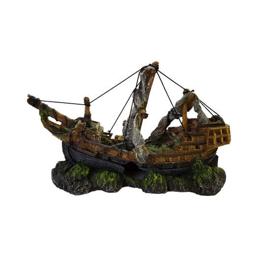 Akwa Shipwreck Ornament-AO0611