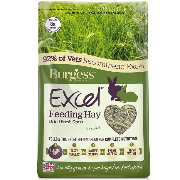 Burgess Excel Fresh Grass Dried Feeding Hay