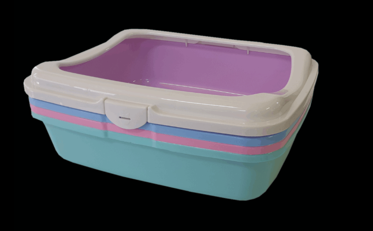 Pawsome Cat Litter Tray With Rim