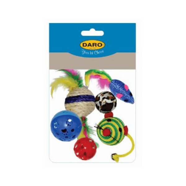 Daro Cat Toy Value Pack- Various 6Pc