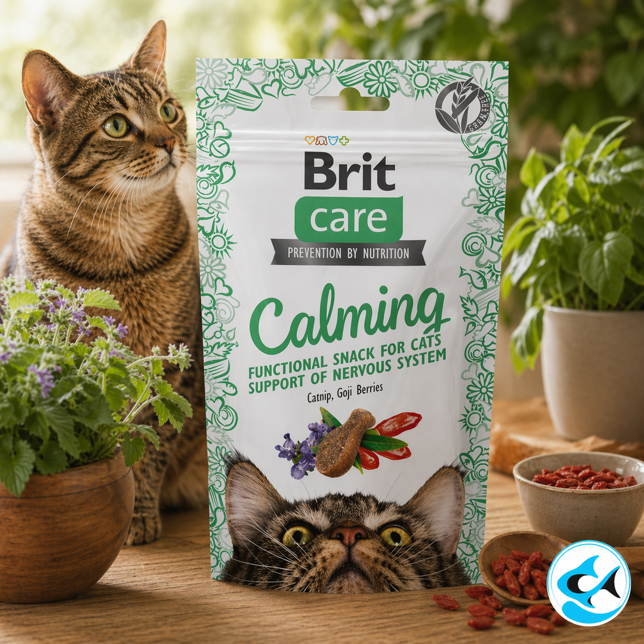 Brit Care Semi-Moist Calming Cat Snack 50g