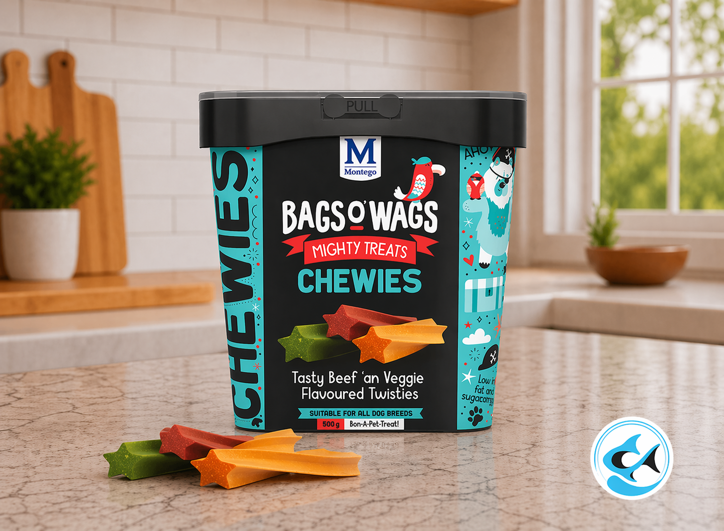 Montego Bags O' Wags - Tasty Beef & Veggie
