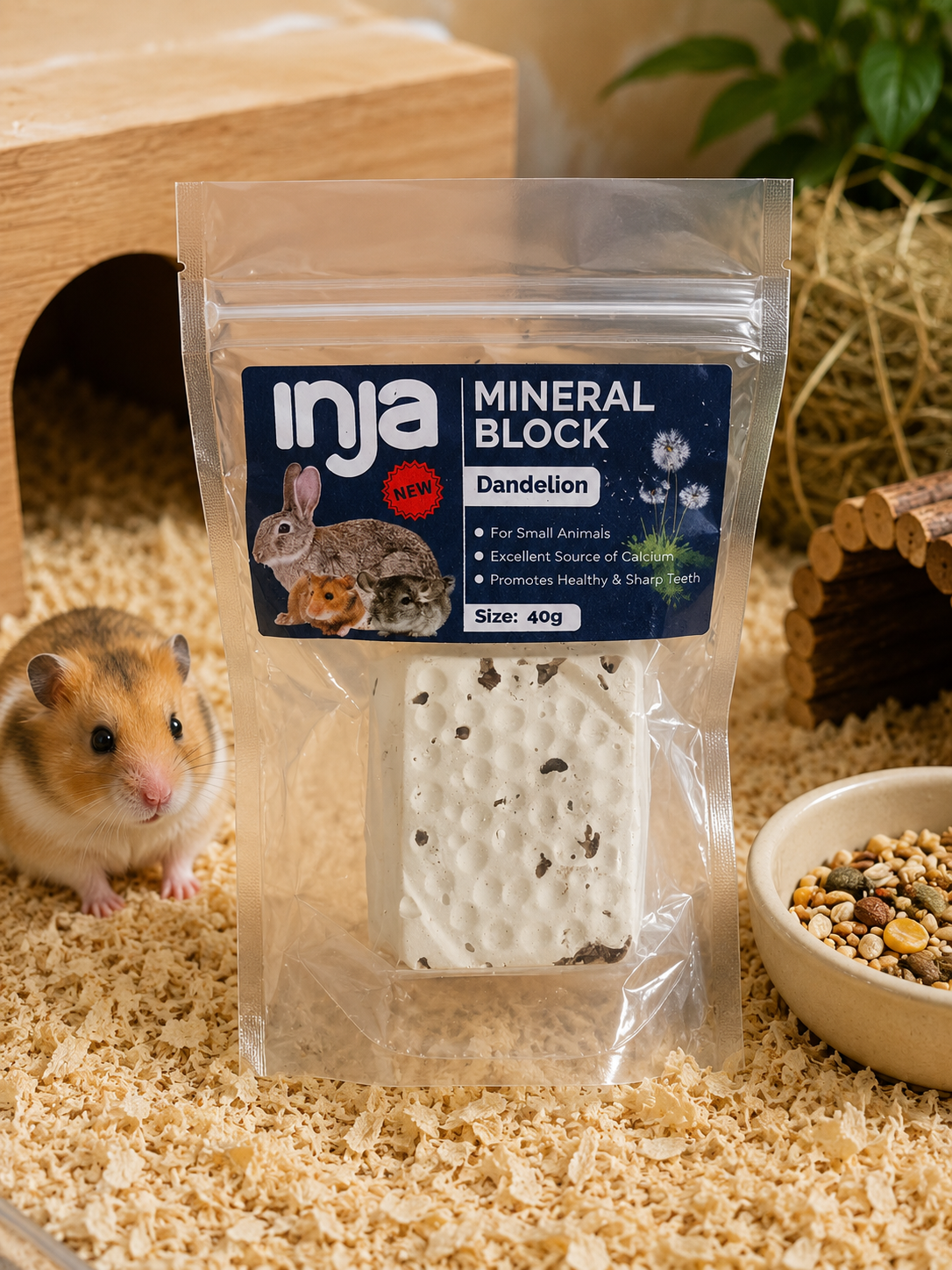 Inja Mineral Blocks for Small Animals 40g
