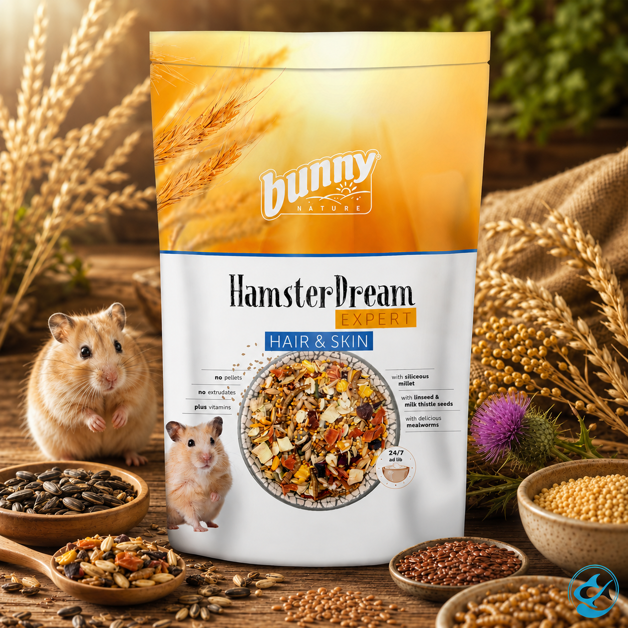 Bunny Nature HamsterDream Expert Hair & Skin 500g