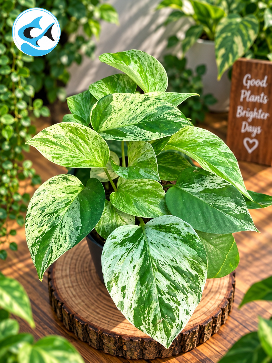 Epipremnum Marble Queen 14cm