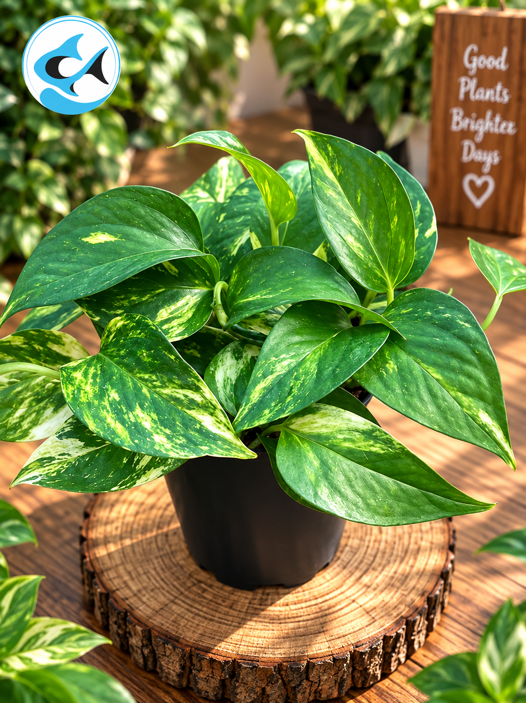 Epipremnum Aureum Golden Pothos 14cm