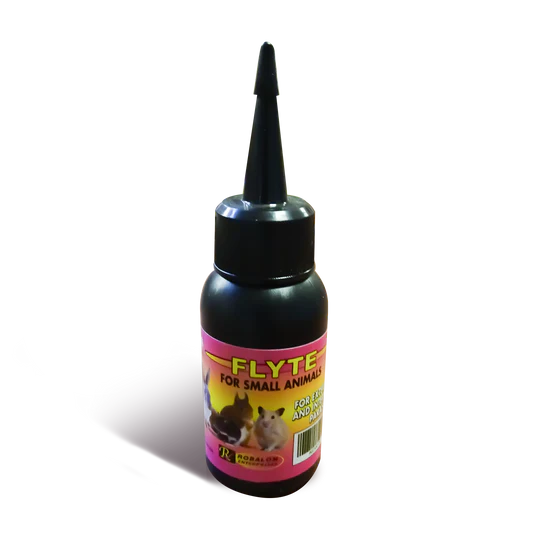 Flyte Pour on Small Animal Dewormer & Anti Parasite 30ml