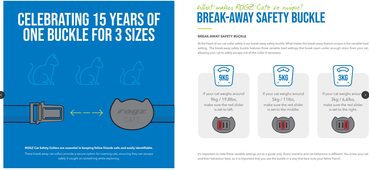 Rogz Fusion Cat Collar