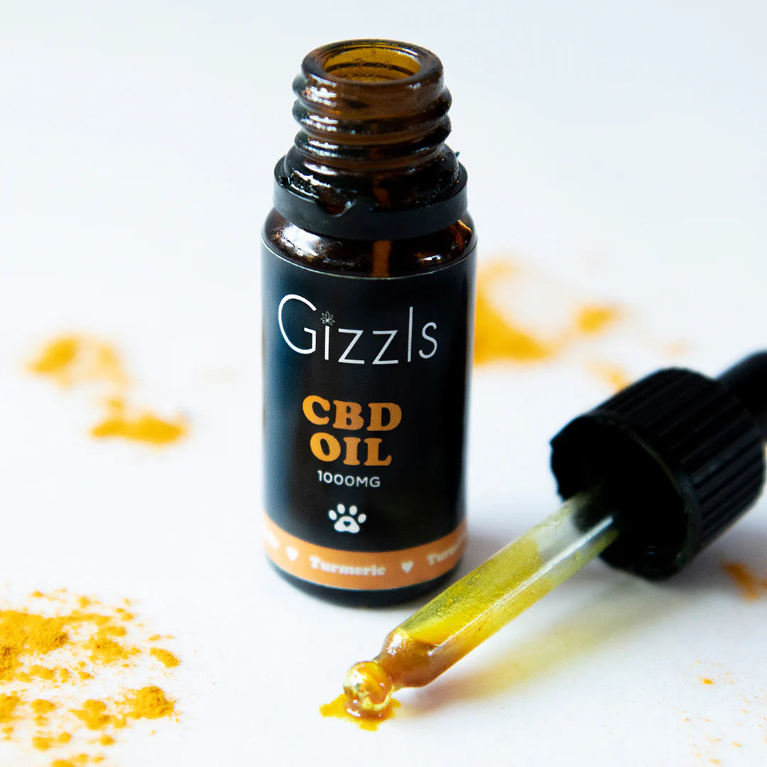 Gizzls CBD & Tumeric Oil 10ml