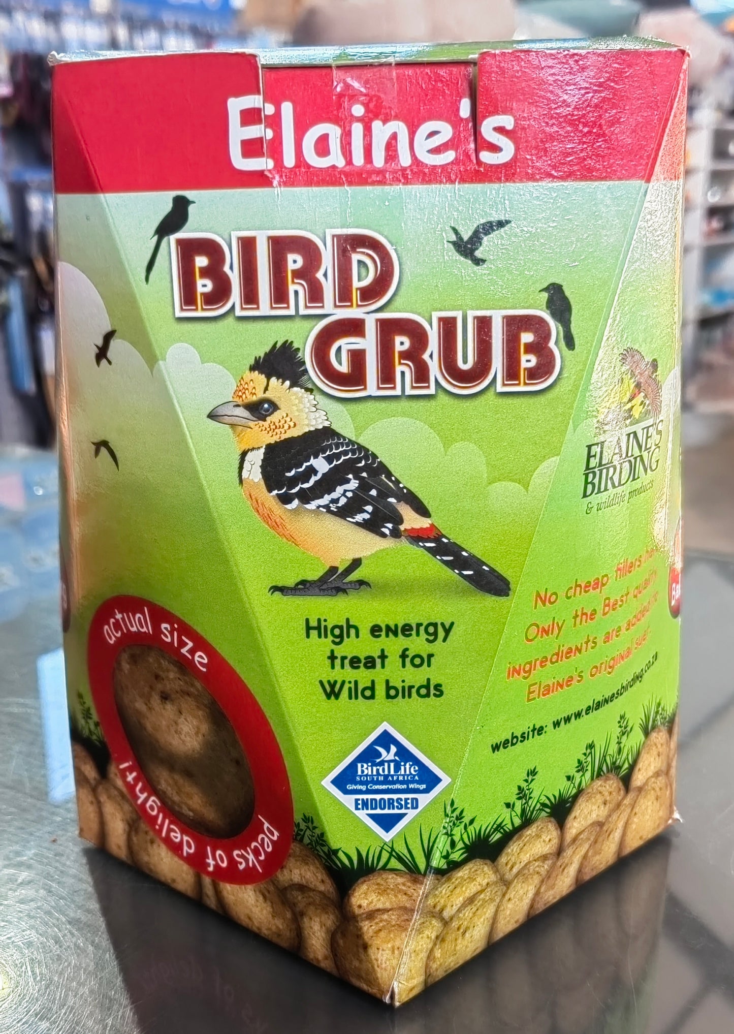 Elaine's Bird Grub Balls 30x100g LP