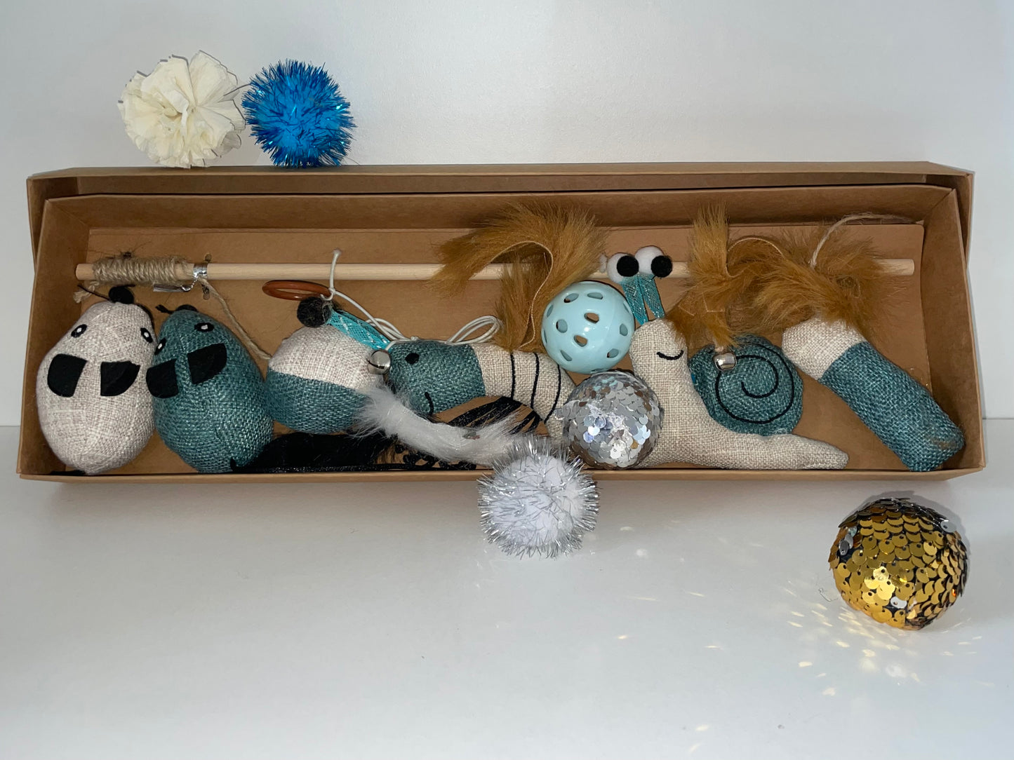 Marltons 12pc Cat Toy Set