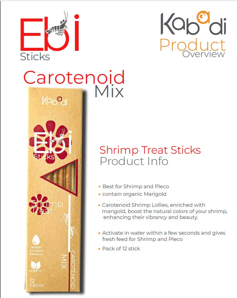 Kabadi Shrimp Sticks Carotenoid Mix