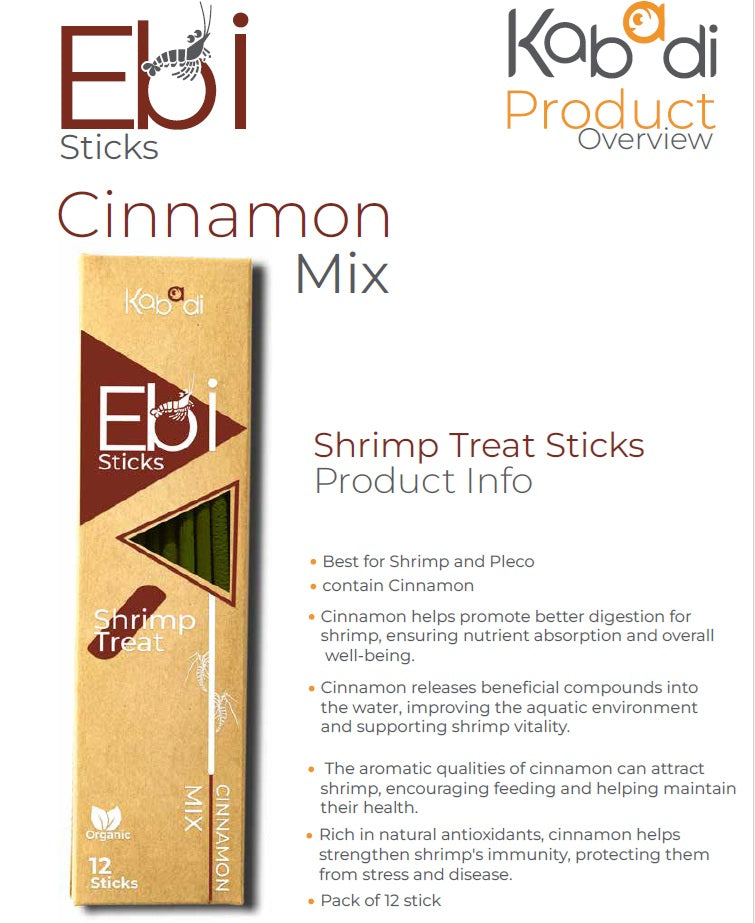 Kabadi Shrimp Sticks Cinnamon Mix