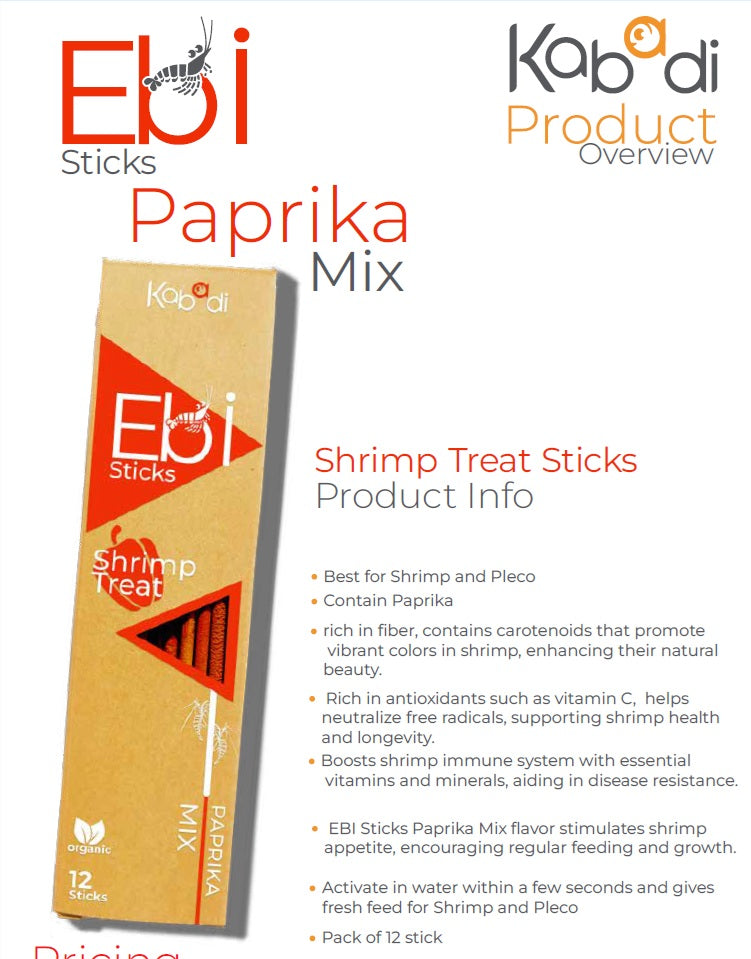 Kabadi Shrimp Sticks Paprika Mix
