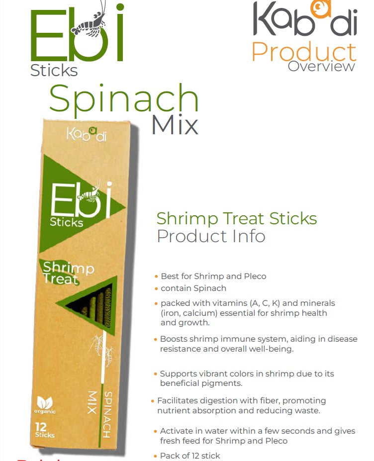 Kabadi Shrimp Sticks Spinach Mix