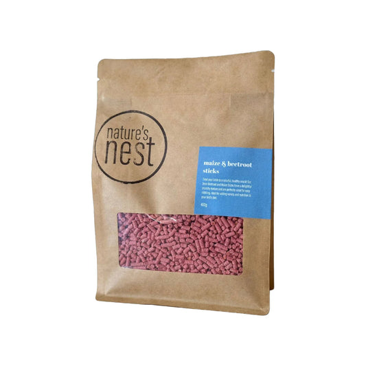 Nature's Nest Maize & Beetroot Sticks 400g