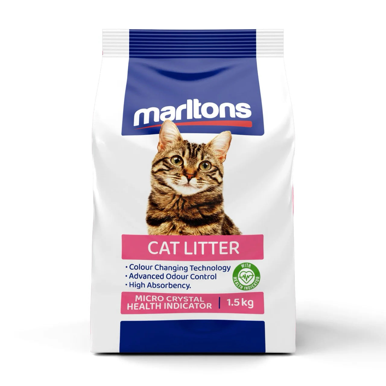 Marltons Micro Crystal Cat Litter with Health Indicator