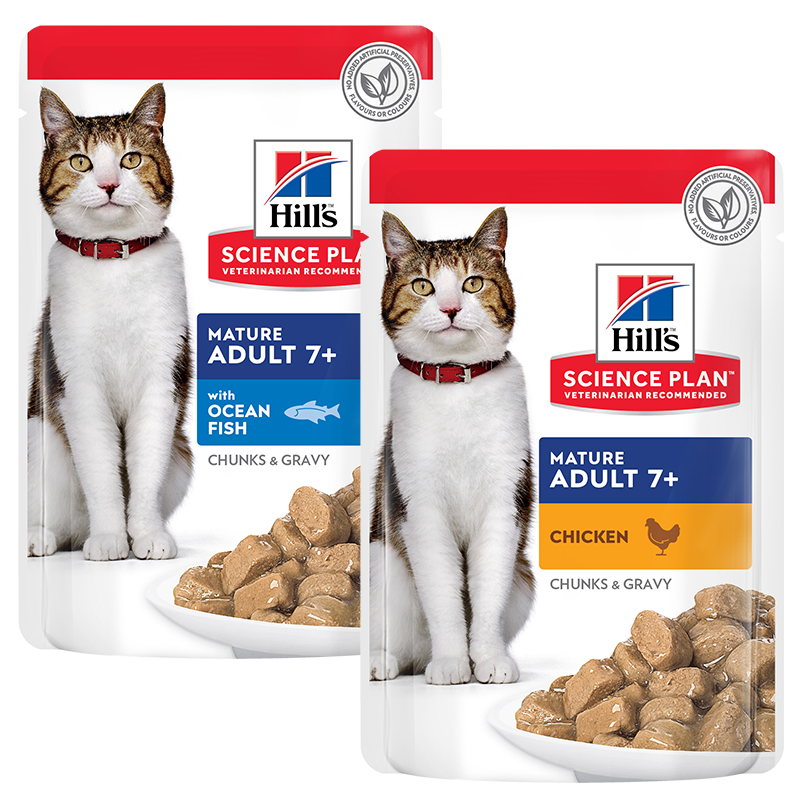 Hills Mature Adult 7+ Pouches 85g