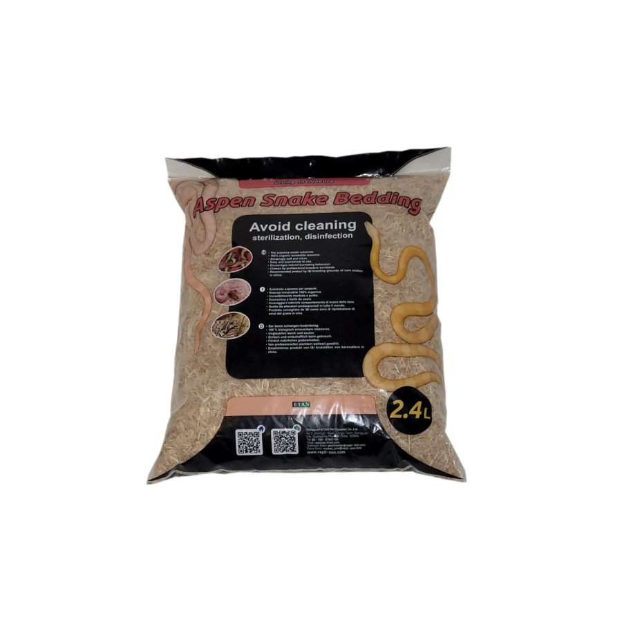 Reptizoo Aspen Snake Bedding 2.4L
