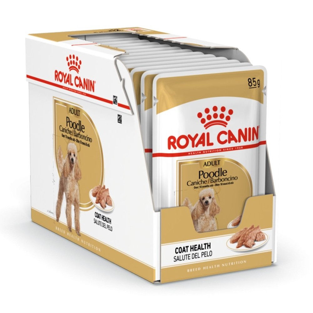 Royal Canin Poodle Pouch Adult 85g - 12pc Box