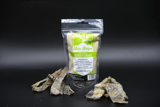 Yips & Yaps Pet Treats - Skin Strips 50g