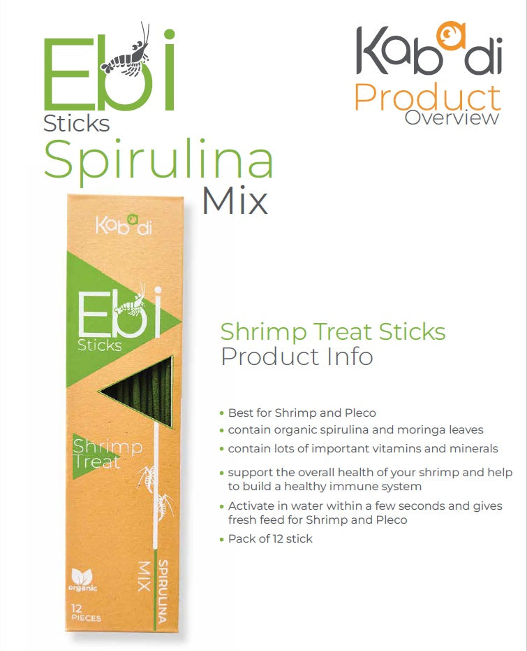 Kabadi Shrimp Sticks Spirulina