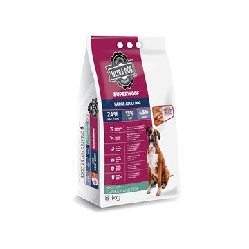 Ultra Dog Superwoof Adult Large Breed Turkey & Rice